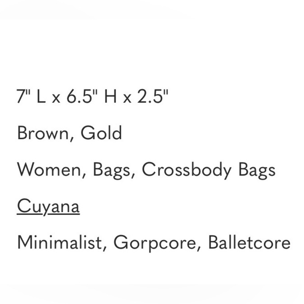CUYSNA SADDLE Elegant Tan Leather Crossbody Bag - Picture 3 of 9